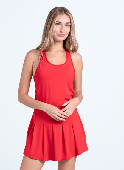 Lucky In Love Team Love Pleat Skirt