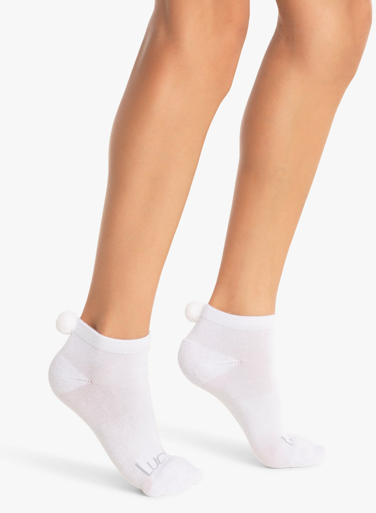 Lucky In Love Lucky Pom Low Cut Socks