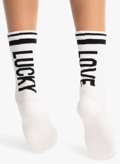 Lucky In Love Lucky In Love Crew Socks