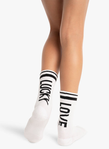 Lucky In Love Lucky In Love Crew Socks