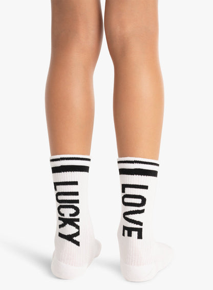 Lucky In Love Lucky In Love Crew Socks