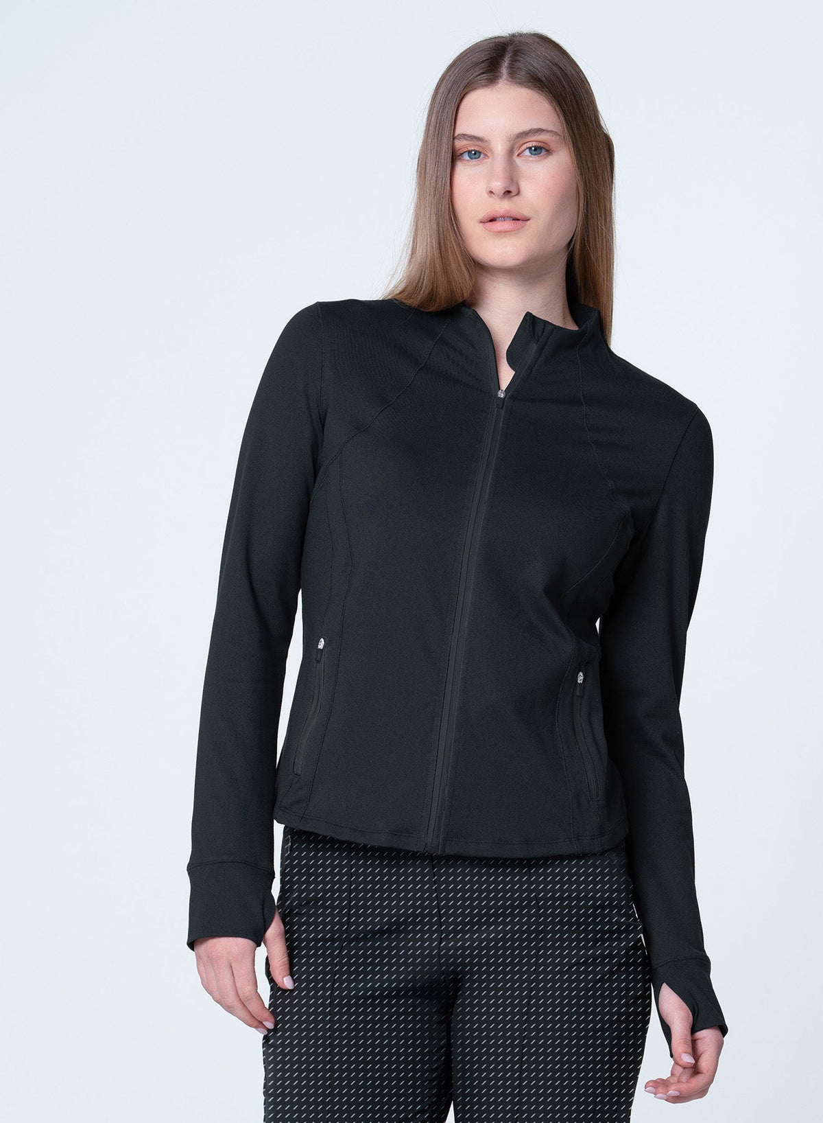 Lucky In Love High Neck Zip Jacket