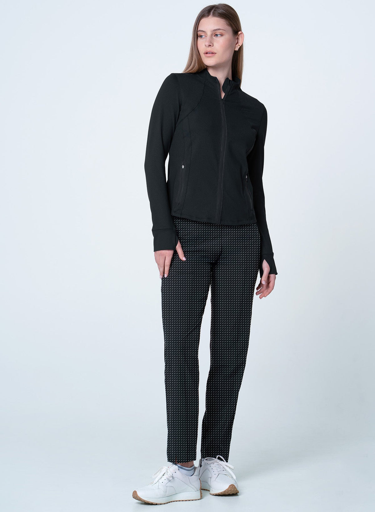 Lucky In Love High Neck Zip Jacket