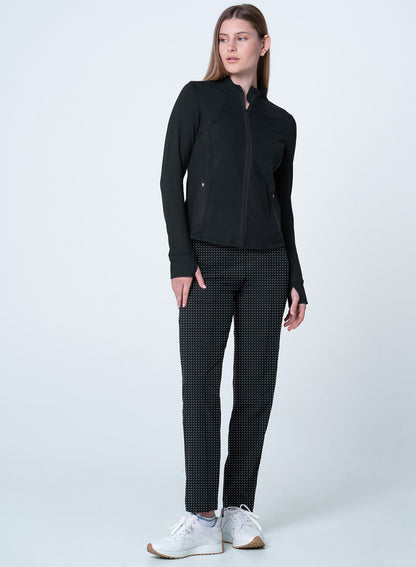 Lucky In Love High Neck Zip Jacket