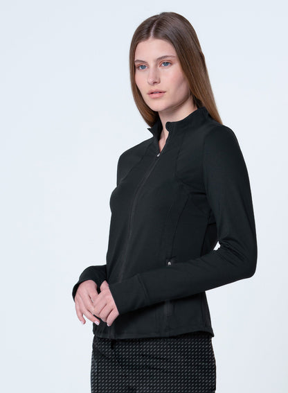 Lucky In Love High Neck Zip Jacket