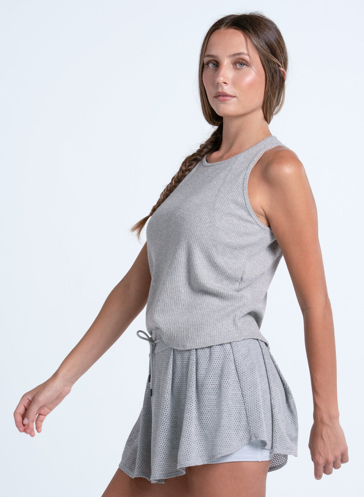 Lucky In Love Rib Breezy Tank