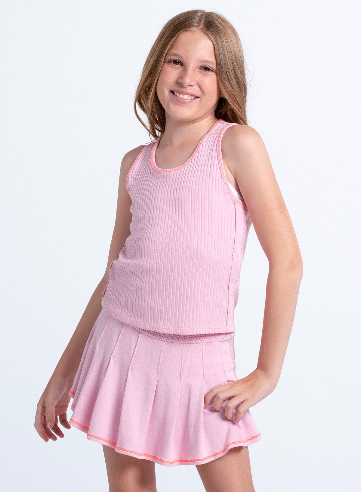 Lucky In Love Chill Day Skirt- Girls