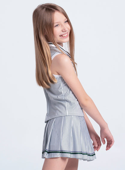 Lucky In Love Prep Edit Polo Tank