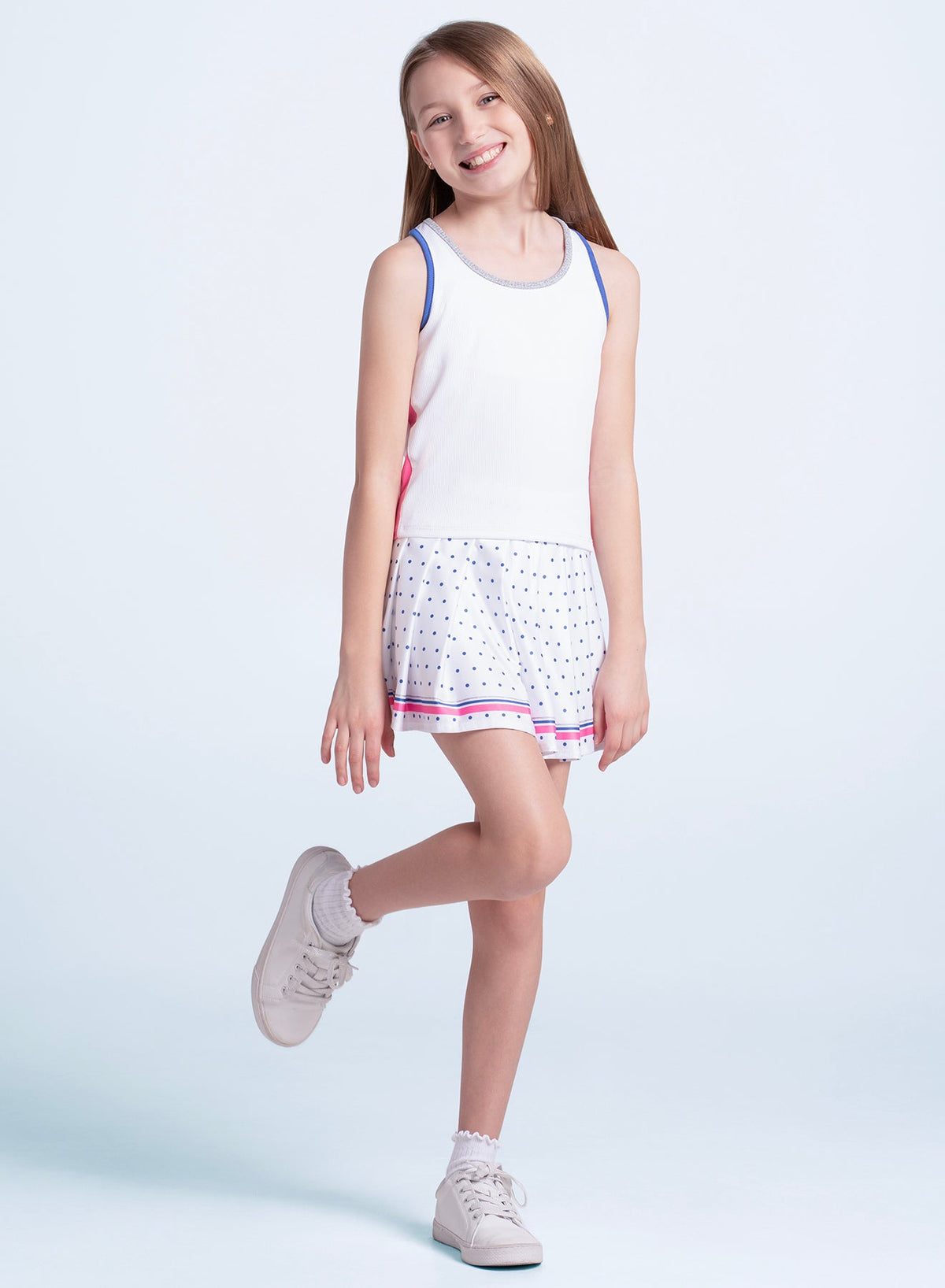 Lucky In Love Rib Line Tank