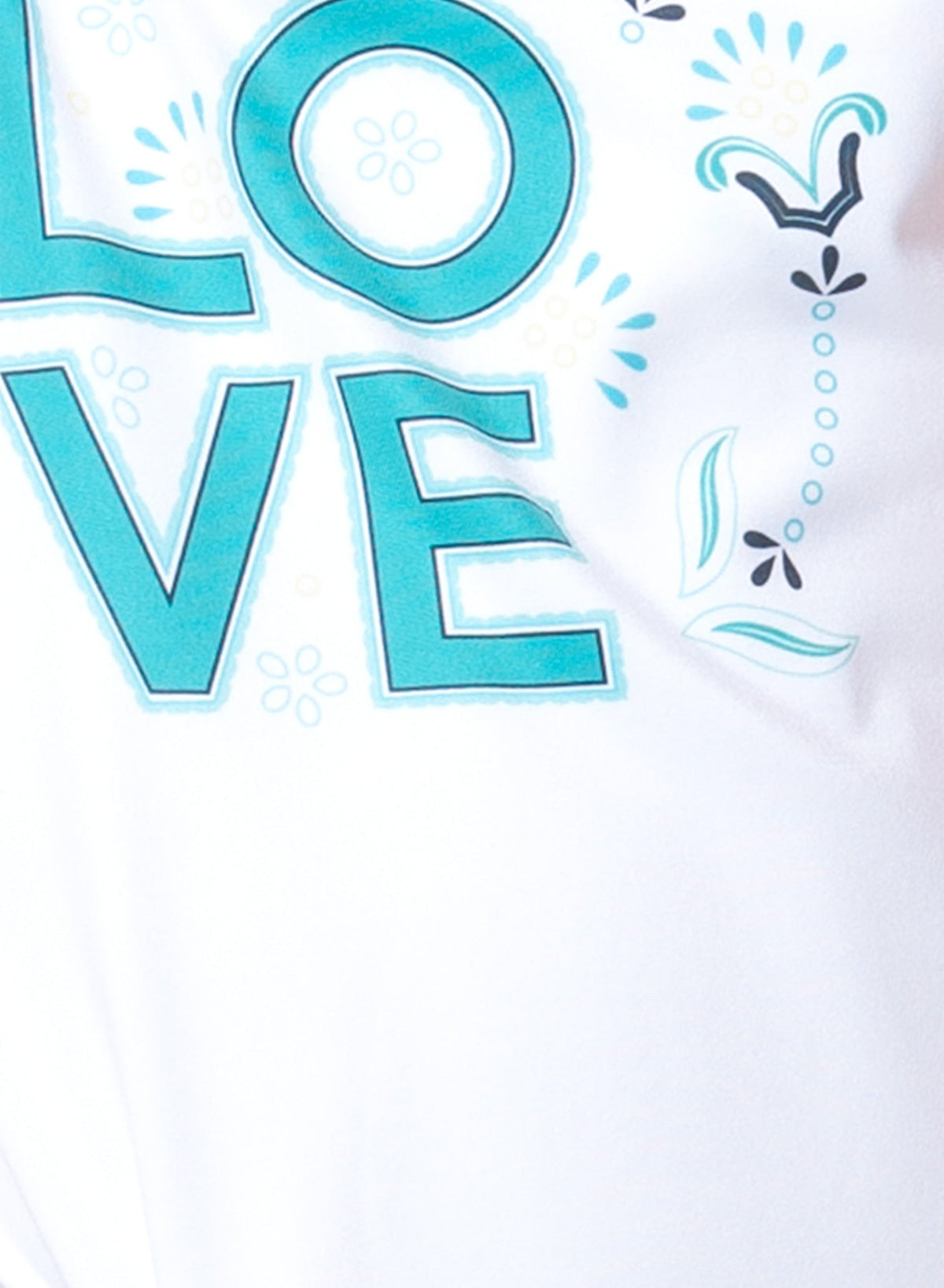 Lucky In Love Eyelet Love Win Tank