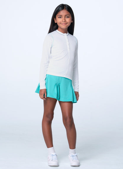 Lucky In Love Live It Up Henley Long Sleeve