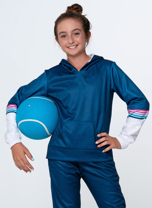 Lucky In Love Good Vibes Fleece Hoodie