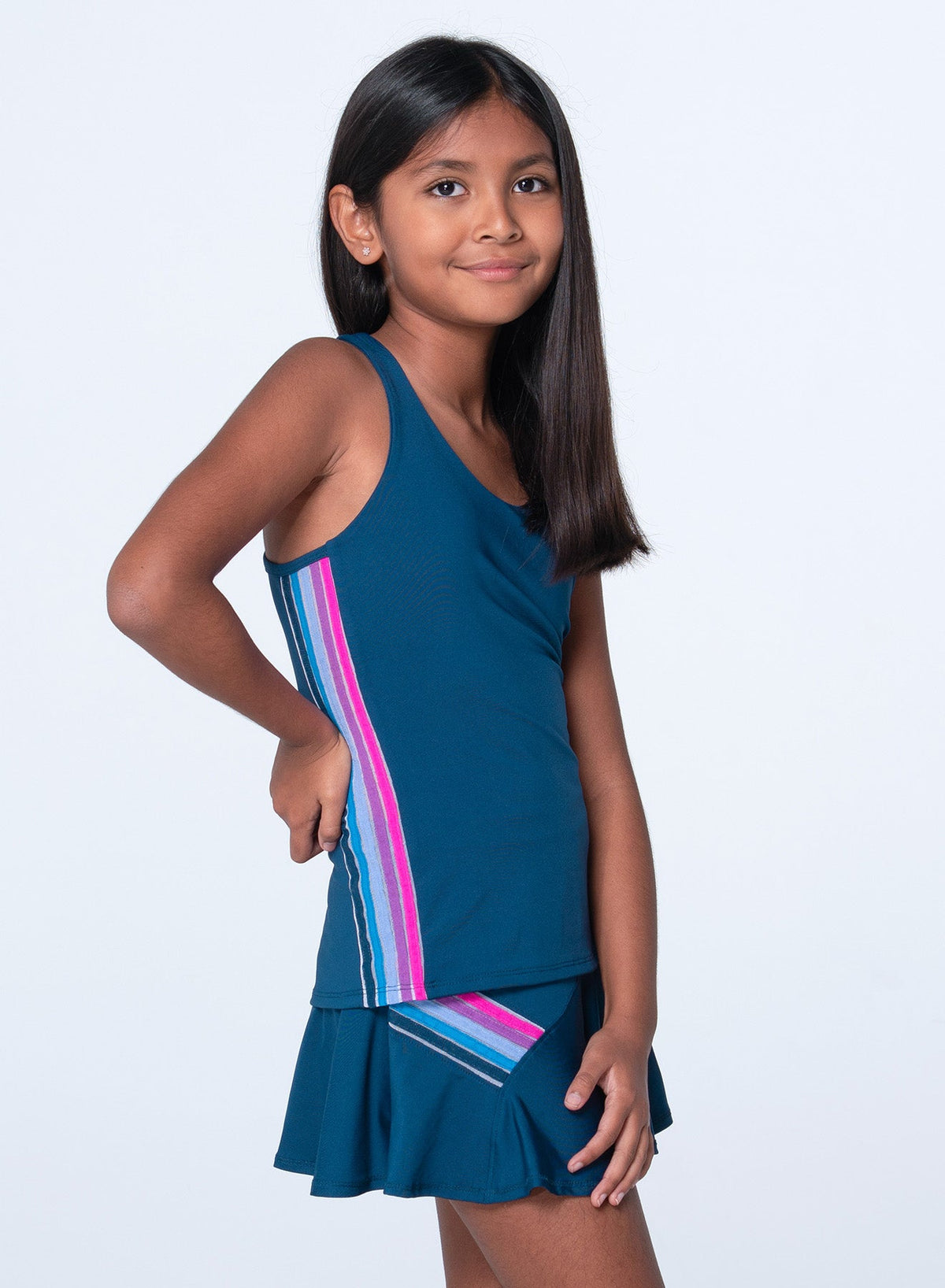 Lucky In Love Chroma Stripe Tank