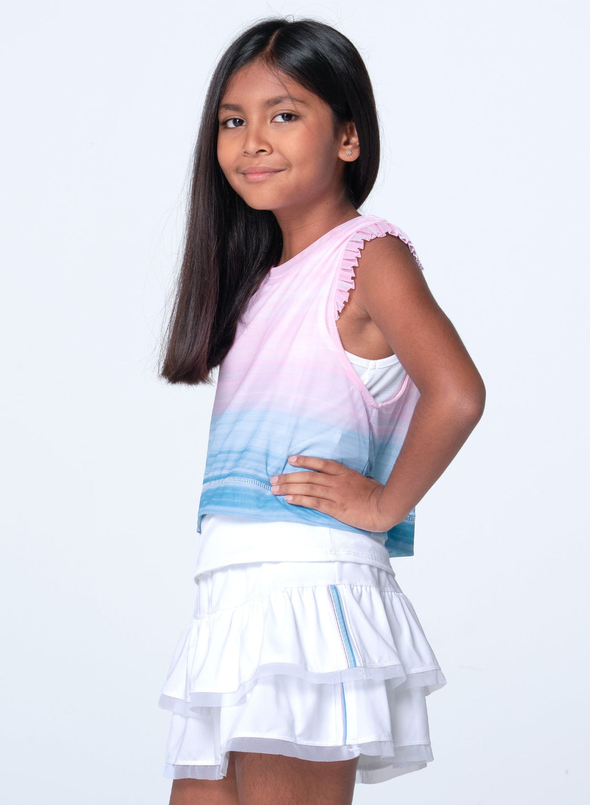Lucky In Love Linen Vision Tank