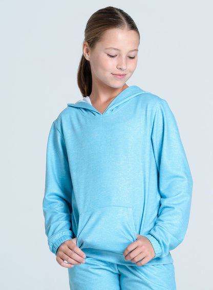 Lucky In Love Heather Hoodie