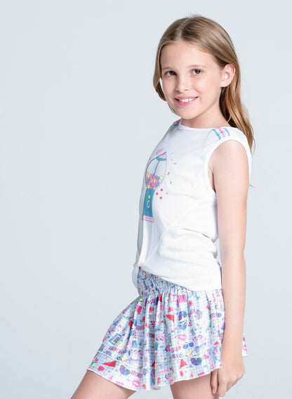 Lucky In Love Gumball Girl Tank