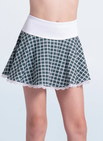 Lucky In Love Preppy Please Flounce Skirt- Girls