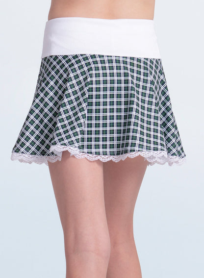 Lucky In Love Preppy Please Flounce Skirt- Girls
