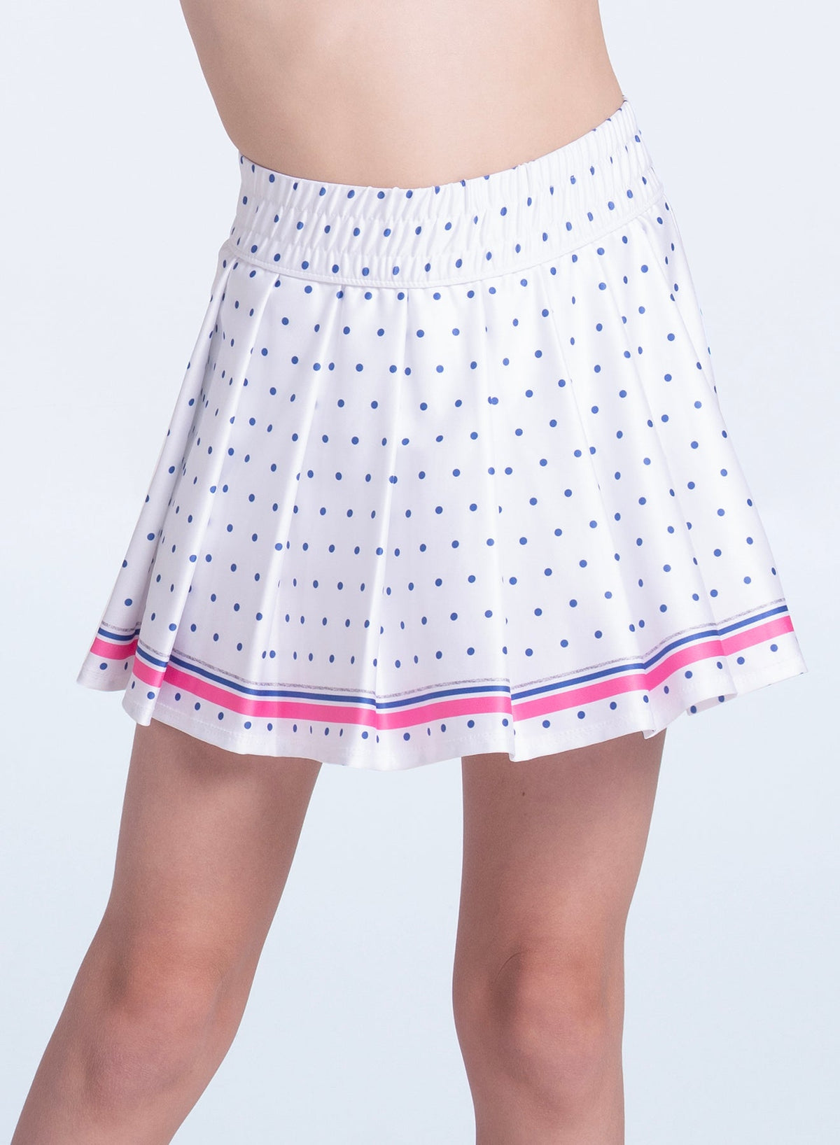 Lucky In Love Bold Statement Pleat Skirt- Girls