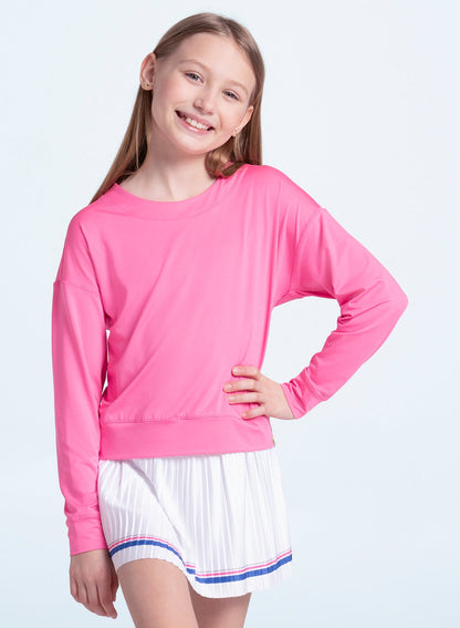 Lucky In Love Game On Pleated Skirt- Girls