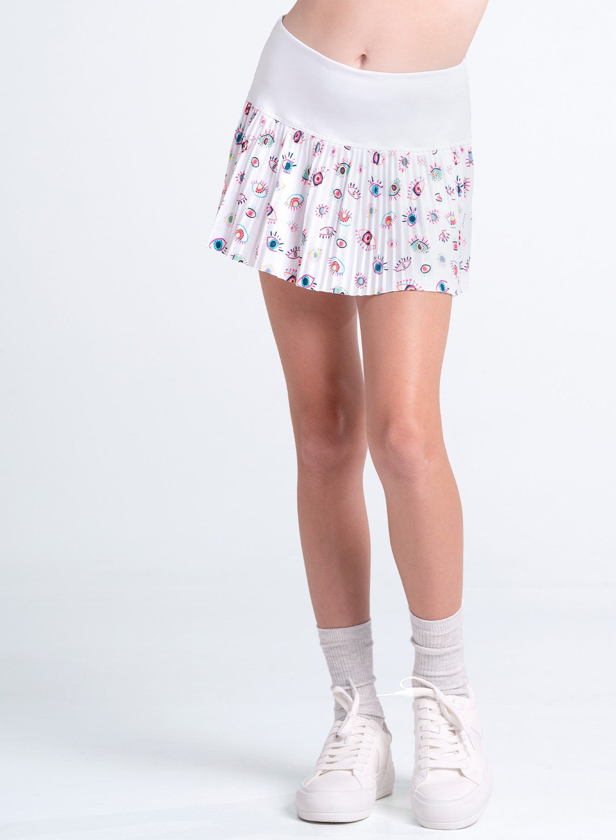 Lucky In Love Eye On The Ball Pleated Skirt- Girls