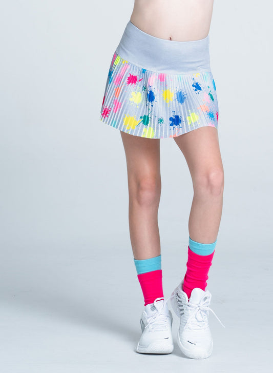 Lucky In Love Smash That! Pleated Skirt