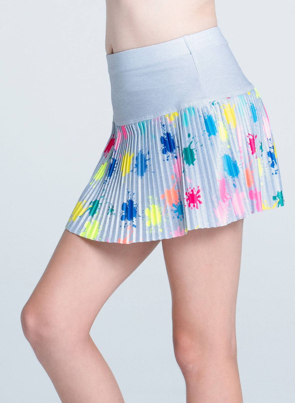 Lucky In Love Smash That! Pleated Skirt