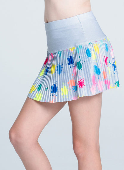 Lucky In Love Smash That! Pleated Skirt