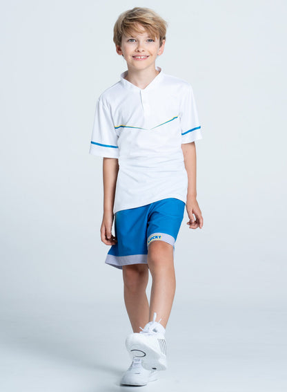 Lucky In Love Kinetic Henley Short Sleeve