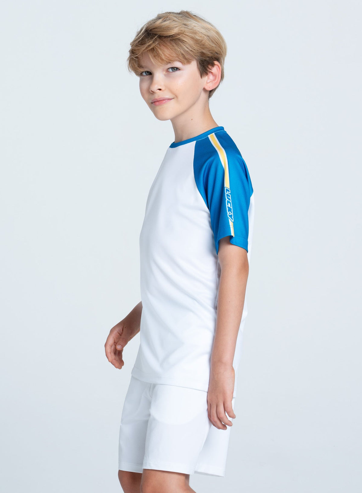 Lucky In Love Dash Raglan Short Sleeve